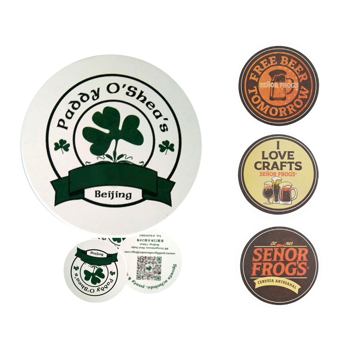 Cardboard Paper Cup Coasters,Home & Kitchen & Tools & Pets & Auto