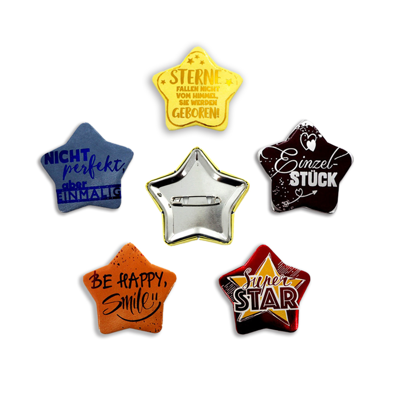 Star Shaped Buttons,Apparel