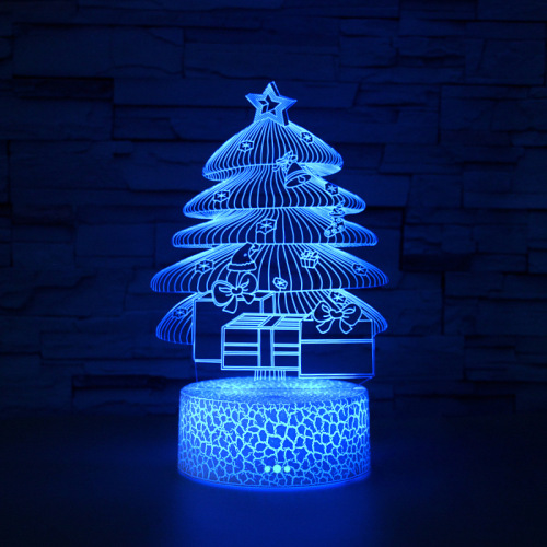 Custom Shape Illusion Colorful LED Table Lamp