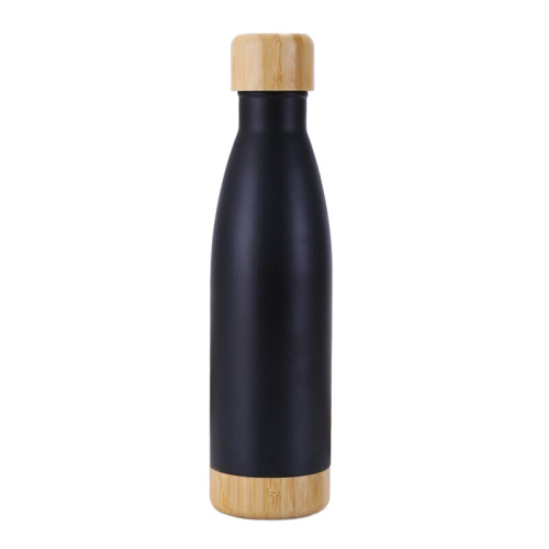 17 Oz Stainless Steel Vacuum Coke Water Bottle with Bamboo Lid,Drinkware
