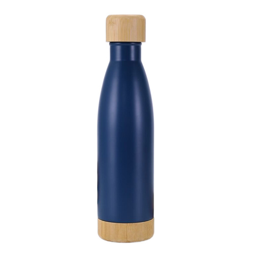 17 Oz Stainless Steel Vacuum Coke Water Bottle with Bamboo Lid,Drinkware