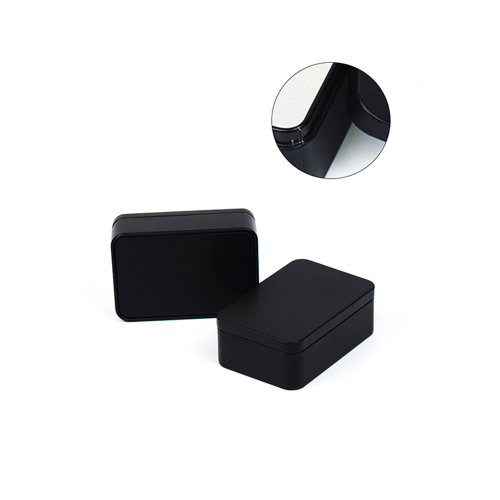 Metal Brushed Silver Rectangular Iron Box,Stationery & Office
