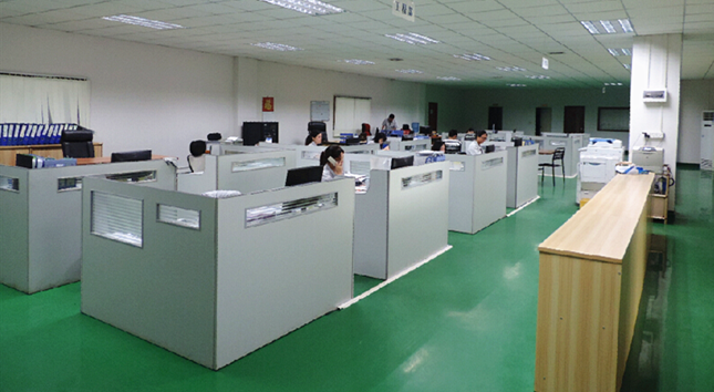 Goldstar machining sales office located in industrial town of Dongguan City China