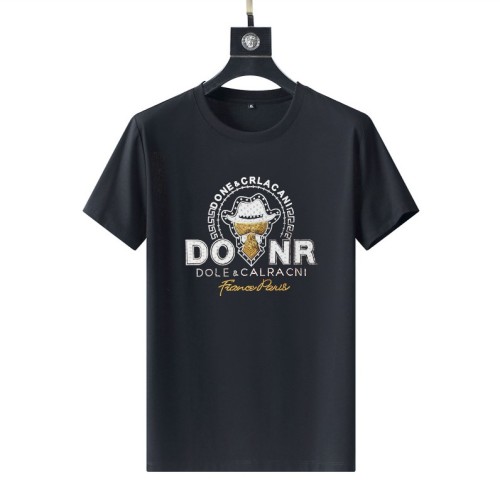 Digital Direct Spray American Retro Couple T-shirt