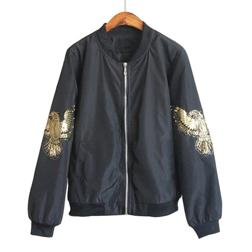 Printed casual fashion anime surrounding urban outdoor jacket