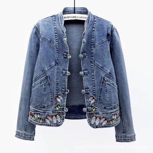 Fashion loose denim fashion jacket