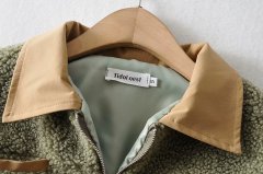 Casual loose fitting fashionable pilot jacket