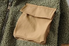 Casual loose fitting fashionable pilot jacket