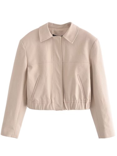 Vintage bomber jacket with multiple jacket
