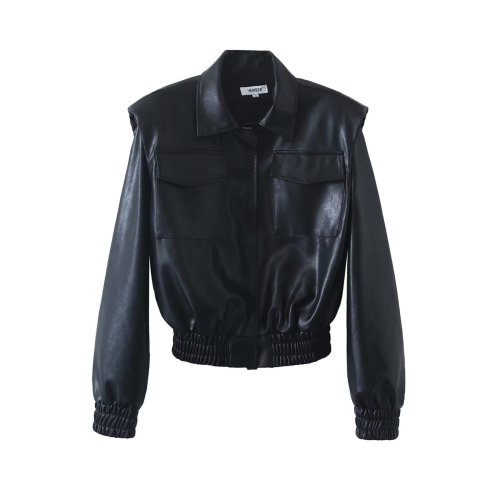 Casual loose fitting fashionable pilot jacket