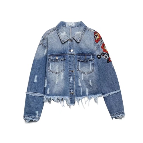 Fashion loose denim fashion jacket