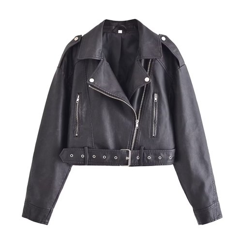 Casual loose fitting fashionable baseball jacket