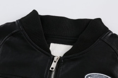 Casual loose fitting fashionable pilot jacket