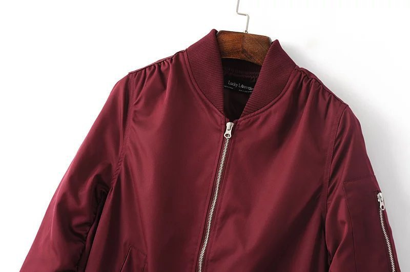 Casual loose fitting fashionable pilot jacket