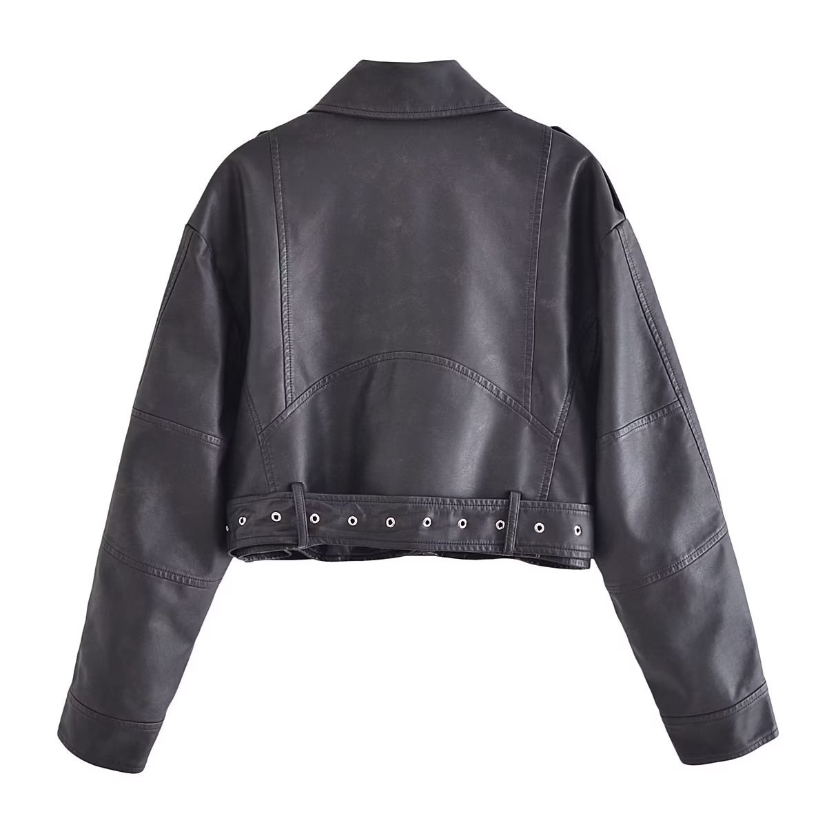 Casual loose fitting fashionable baseball jacket