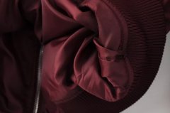 Casual loose fitting fashionable pilot jacket