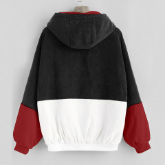 Casual loose fitting fashionable baseball jacket