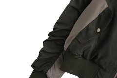 Casual loose fitting fashionable pilot jacket