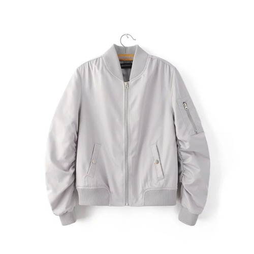 Casual loose fitting fashionable pilot jacket