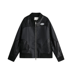 Casual loose fitting fashionable pilot jacket
