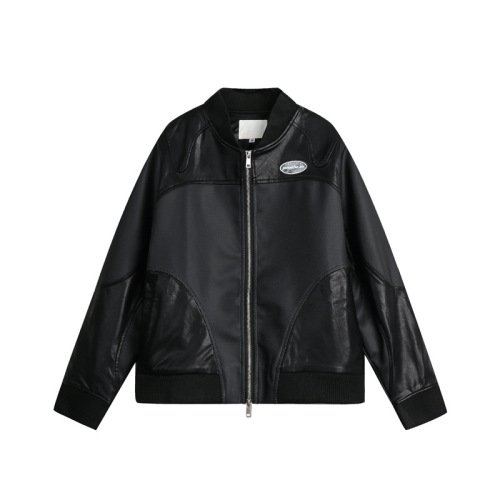 Casual loose fitting fashionable pilot jacket