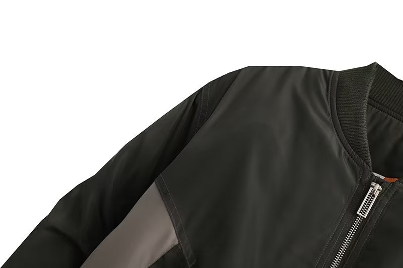 Casual loose fitting fashionable pilot jacket