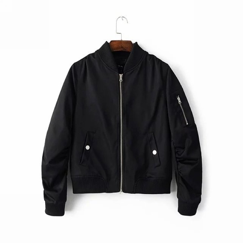 Casual loose fitting fashionable pilot jacket