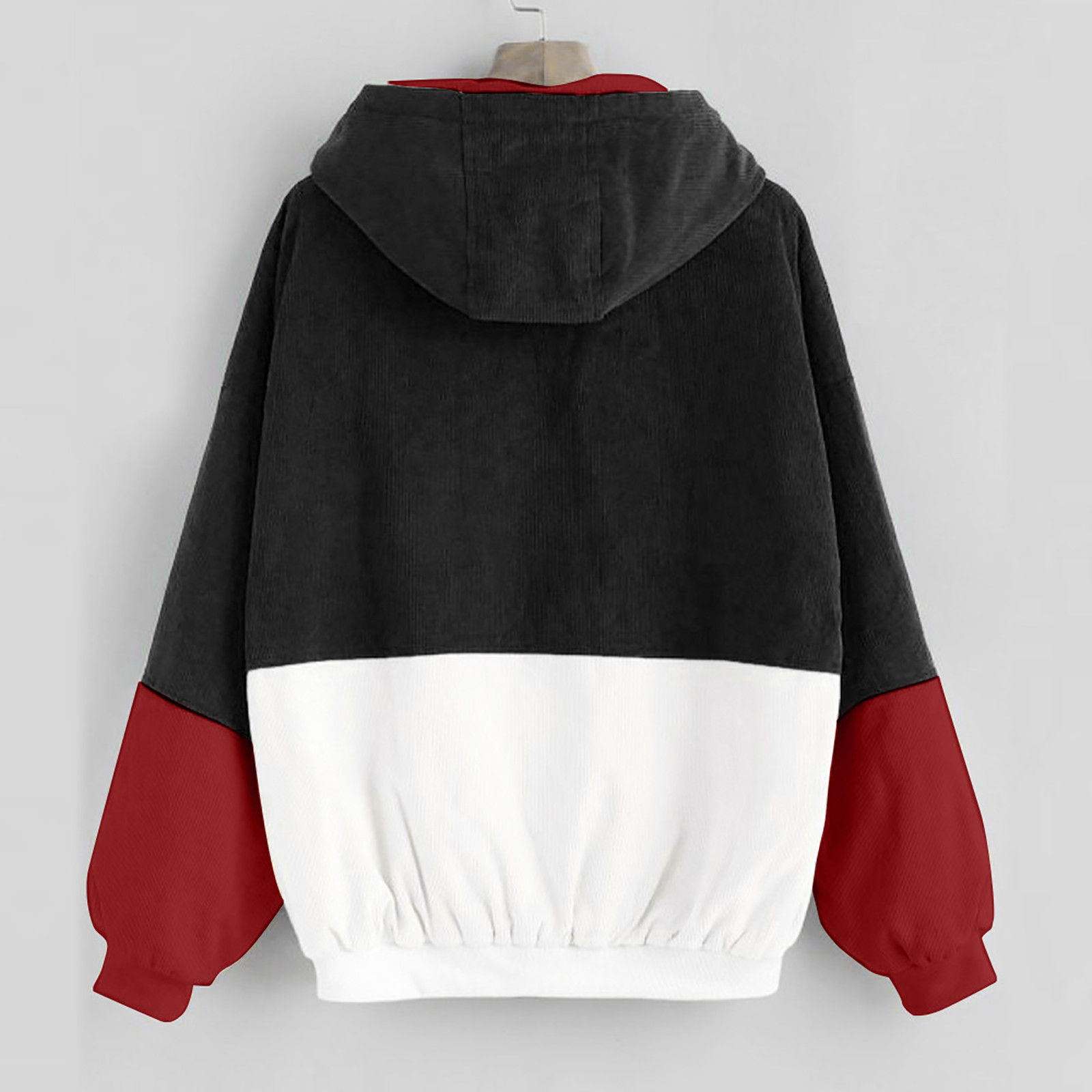 Casual loose fitting fashionable baseball jacket