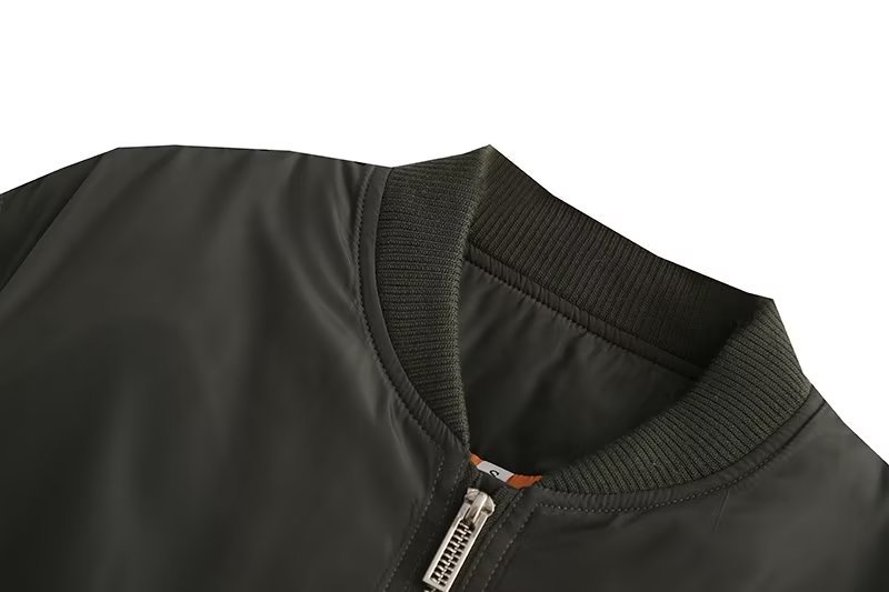Casual loose fitting fashionable pilot jacket