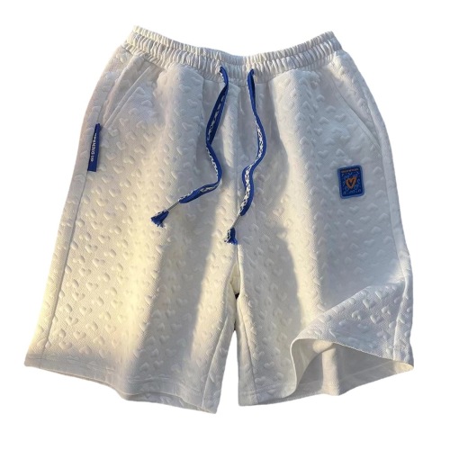 Printed cuffed holes and sexy printed jeans shorts