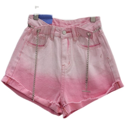 Korean version loose fitting student versatile 2023 new casual spring/summer high waisted shorts