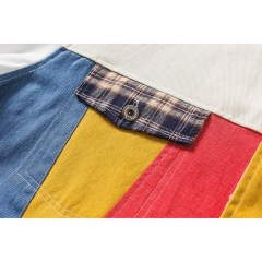 Printed casual fashion anime surrounding urban outdoor jacket