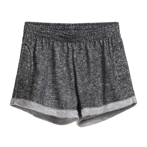 Printed cuffed holes and sexy printed jeans shorts