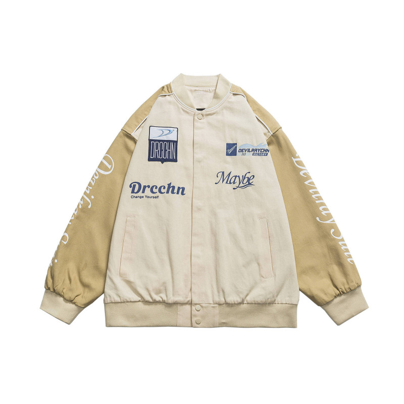 Vintage bomber jacket with multiple jacket