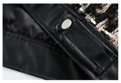 Casual loose fitting fashionable baseball jacket