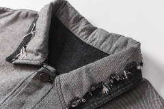 Casual loose fitting fashionable baseball jacket