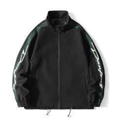 Printed casual fashion anime surrounding urban outdoor jacket