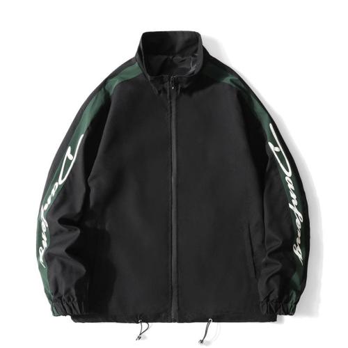 Printed casual fashion anime surrounding urban outdoor jacket