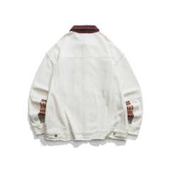 Loose and versatile trendy men's and women's European and American style Hong Kong style outerwear jacket