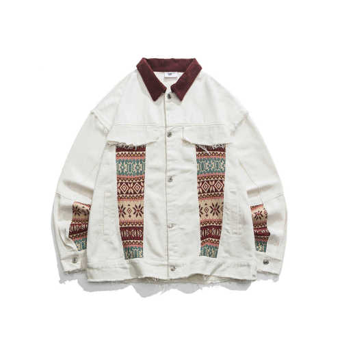 Loose and versatile trendy men's and women's European and American style Hong Kong style outerwear jacket