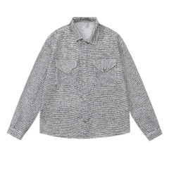 Loose and versatile trendy men's and women's European and American style Hong Kong style outerwear jacket