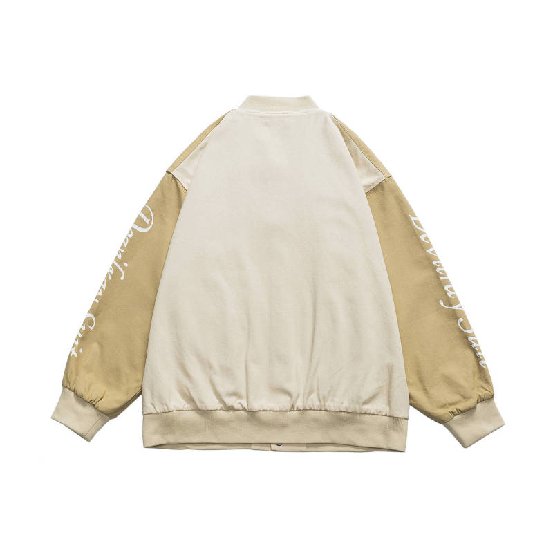 Vintage bomber jacket with multiple jacket