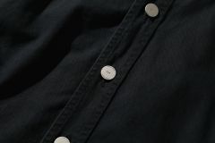 Casual loose fitting fashionable denim jacket
