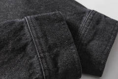 Casual loose fitting fashionable baseball jacket
