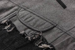 Casual loose fitting fashionable baseball jacket