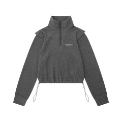Outdoor hooded mountaineering suit, women's windbreaker jacket