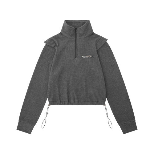 Outdoor hooded mountaineering suit, women's windbreaker jacket