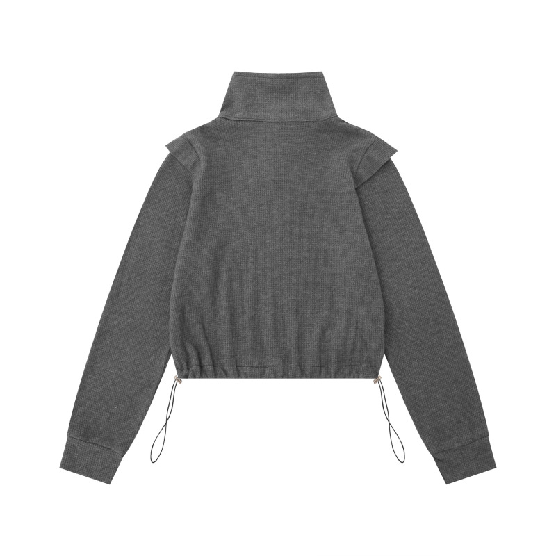 Outdoor hooded mountaineering suit, women's windbreaker jacket