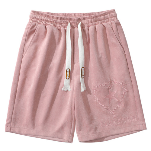 European and American Summer New Cross border High Waist Ragged Denim Shorts