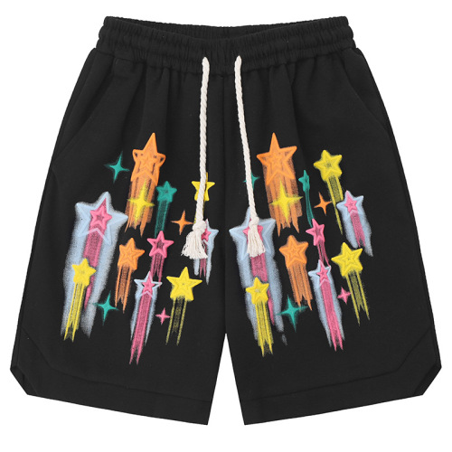 Summer New Super High Waist Solid Denim Shorts